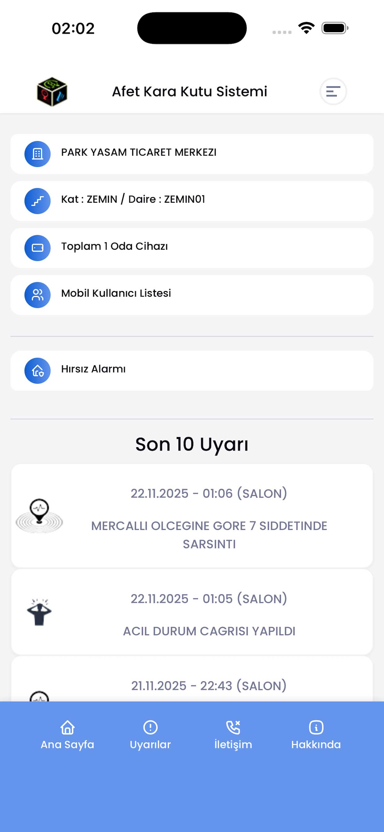 Disaster Black Box System